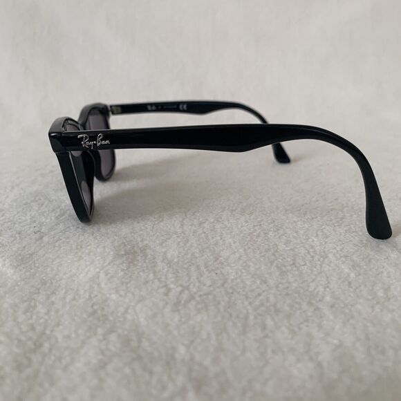 RAY BAN RB5279 2000 Black Mens Rectangle Full Rim Eyeglasses 55-18-145 - Picture 3 of 12